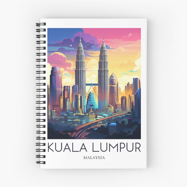 Item preview, A Pop Art Travel Print of Kuala Lumpur - Malaysia  designed and sold by StudioRedKoala.