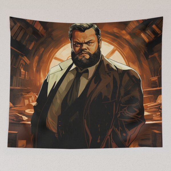 Item preview, Copia de Visions of Orson: A Cinematic Tapestry Inspired by Orson Welles Fanart designed and sold by BeerBot.