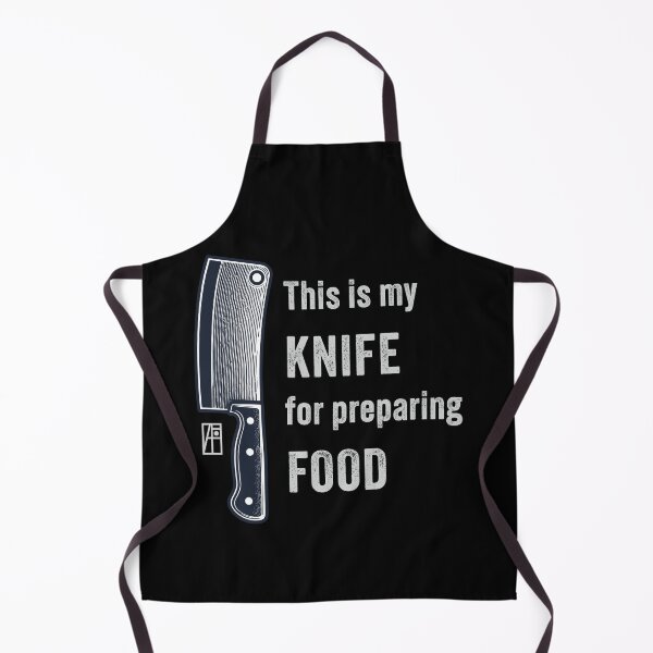 Item preview, This is my KNIFE for preparing FOOD - I love knife - I love food designed and sold by ArtProjectShop.