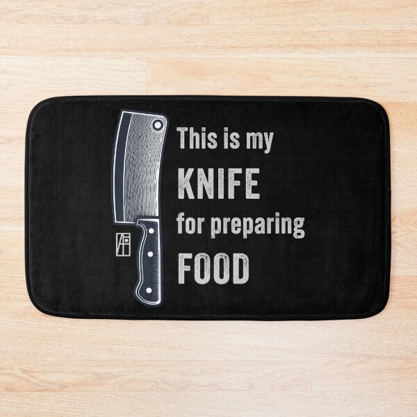 Item preview, This is my KNIFE for preparing FOOD - I love knife - I love food designed and sold by ArtProjectShop.