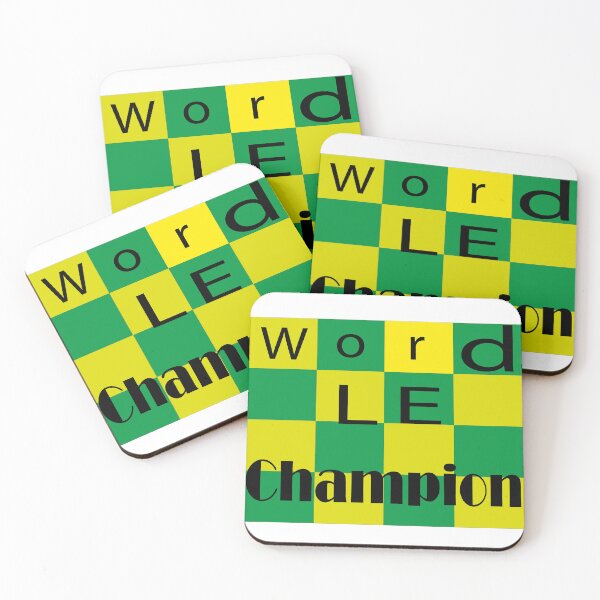 Item preview, wordle champion stickers  designed and sold by Ayoubtl2006.