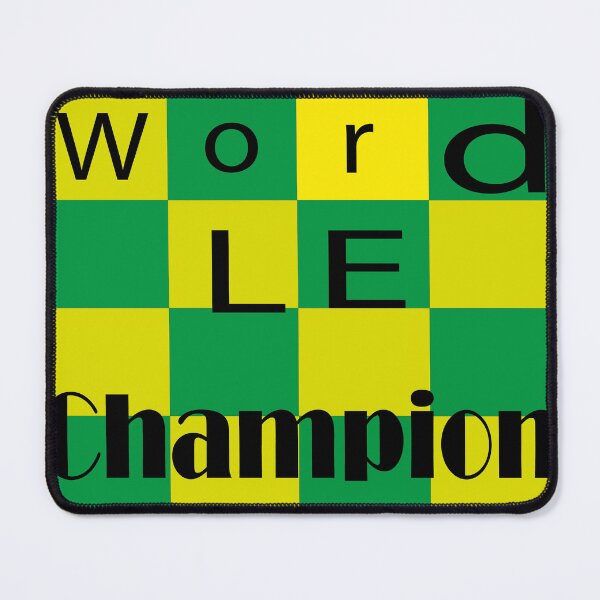 Item preview, wordle champion stickers  designed and sold by Ayoubtl2006.