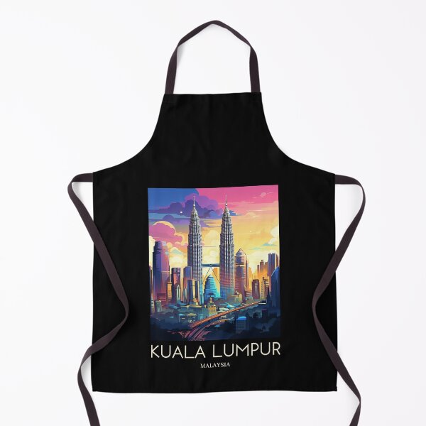 Item preview, A Pop Art Travel Print of Kuala Lumpur - Malaysia designed and sold by StudioRedKoala.