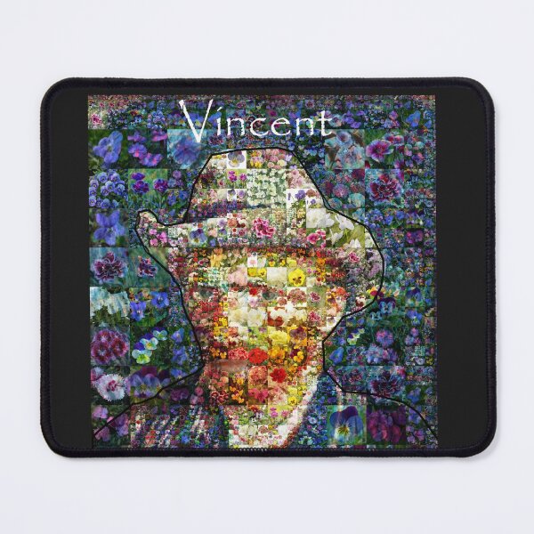Item preview, Vincent van Gogh - Flower Mosaic Style  created with beautiful flowers designed and sold by simplysign.