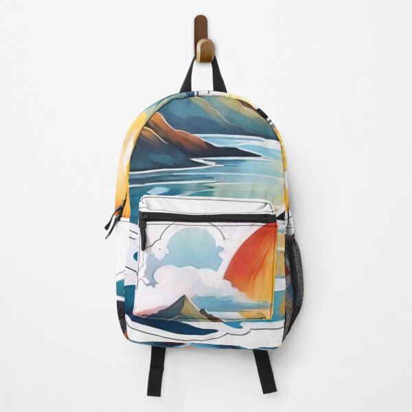 Item preview, Abstract Landscapes: Artistic Renditions of Sun, Clouds, and Rivers (256) designed and sold by WASjourney.