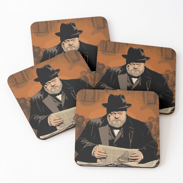 Item preview, Visions of Orson: A Cinematic Tapestry Inspired by Orson Welles Fanart designed and sold by BeerBot.