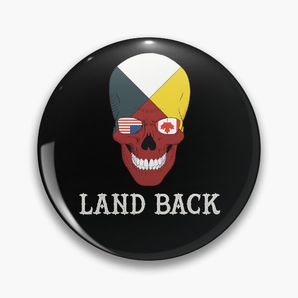 Item preview, Land Back Skull - CanAm designed and sold by johnnehill2.