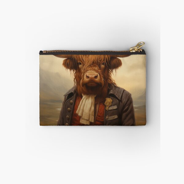 Item preview, Sir Highland Cow in Dapper Attire designed and sold by Modern-Classic.