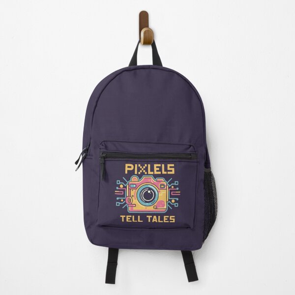 Item preview, Pixels Tell Tales - Camera Illustration designed and sold by Navuniverse.