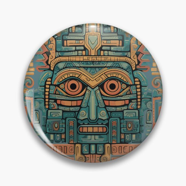 Item preview, Aztec Idol mask designed and sold by Hisirdoux.