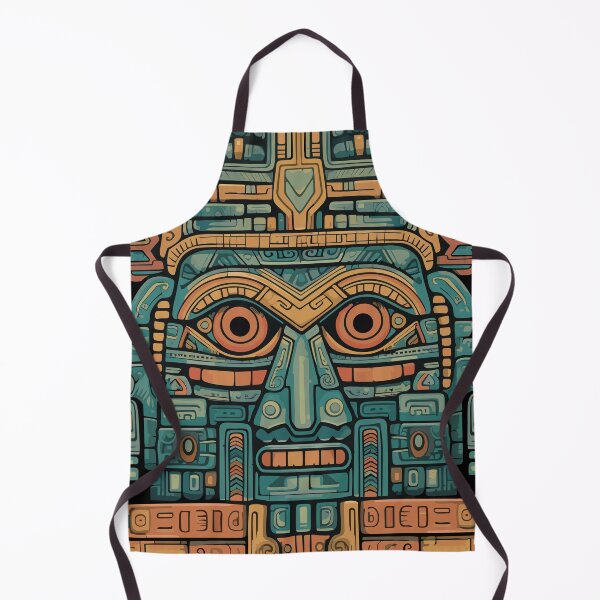 Item preview, Aztec Idol mask designed and sold by Hisirdoux.