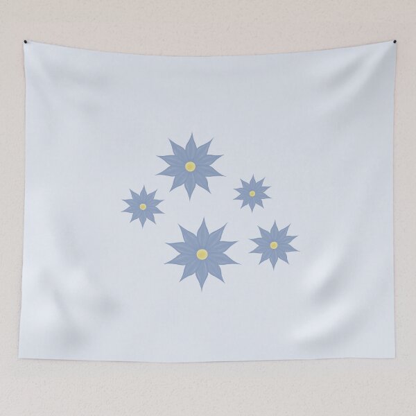 Item preview, Colourful simple flowers designed and sold by snadesign.
