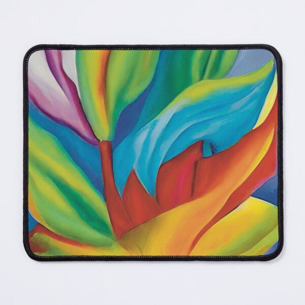 Item preview, Georgia O’Keeffe style floral, designed and sold by Liz Loasby.