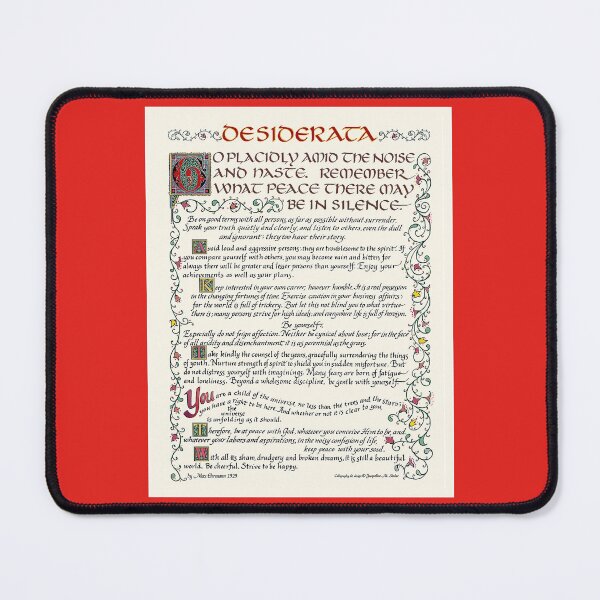 Item preview, Desiderata    "You are a child of the universe."  designed and sold by Jacqueline  Shuler.
