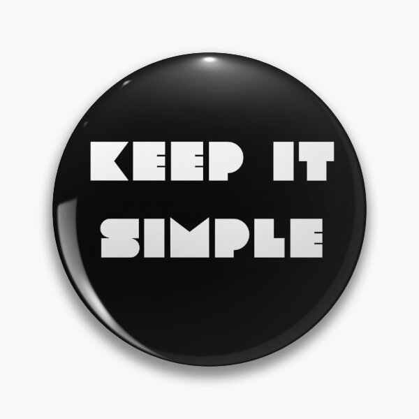 Item preview, Keep it simple designed and sold by Hb-Designs123.