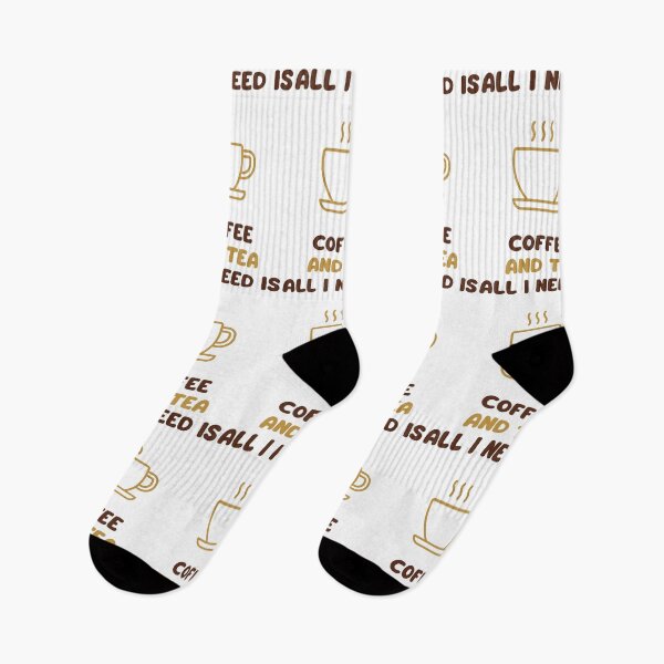 Item preview, All I need is coffee and tea designed and sold by Gilpro Designs.