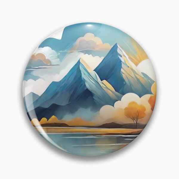 Item preview, Aesthetic Abstractions: Surreal Impressions of Lakes and Skies (258) designed and sold by WASjourney.