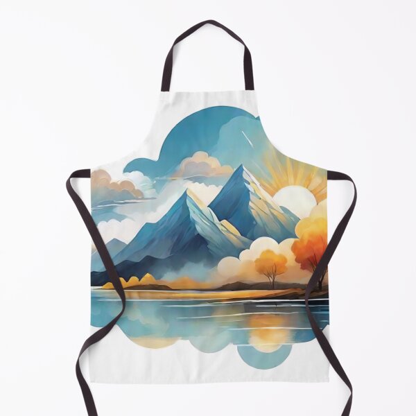Item preview, Aesthetic Abstractions: Surreal Impressions of Lakes and Skies (258) designed and sold by WASjourney.