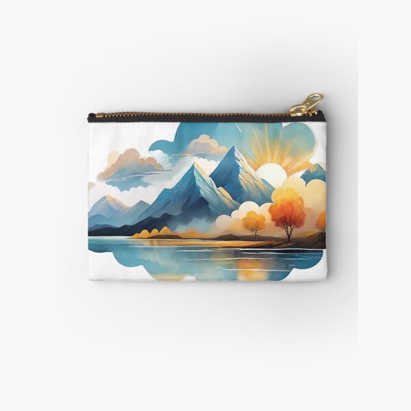 Item preview, Aesthetic Abstractions: Surreal Impressions of Lakes and Skies (258) designed and sold by WASjourney.
