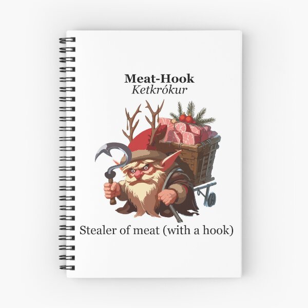 Item preview, The Yule Lads: Meat-Hook (Ketkrókur) designed and sold by BaldMonkDesigns.