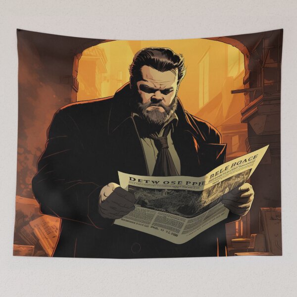 Item preview, Visions of Orson: A Cinematic Tapestry Inspired by Orson Welles Fanart designed and sold by BeerBot.