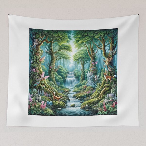 Item preview, Enchanted Forest Whispers designed and sold by TextileTrove.