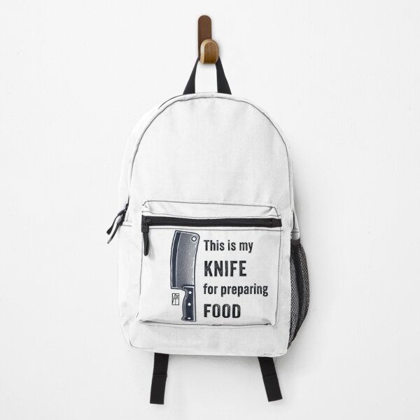 Item preview, This is my KNIFE for preparing FOOD - Knife enthusiast - I love food designed and sold by ArtProjectShop.