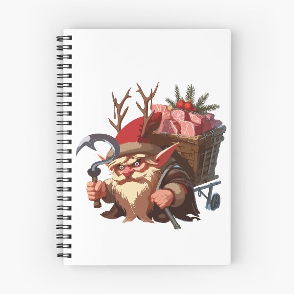 Item preview, The Yule Lads: Meat-Hook (Ketkrókur) without text designed and sold by BaldMonkDesigns.