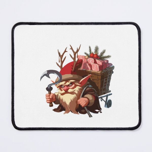 Item preview, The Yule Lads: Meat-Hook (Ketkrókur) without text designed and sold by BaldMonkDesigns.