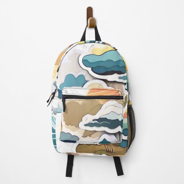 Item preview, Vivid Abstract Landscapes: Exploring Sun, Clouds, and Rivers (259) designed and sold by WASjourney.