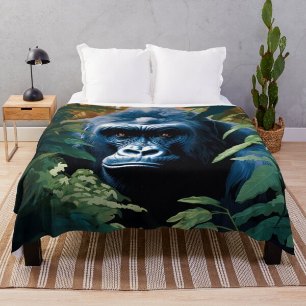 Item preview, A Pop Art Travel Print of Bwindi Impenetrable National Park - Uganda designed and sold by StudioRedKoala.