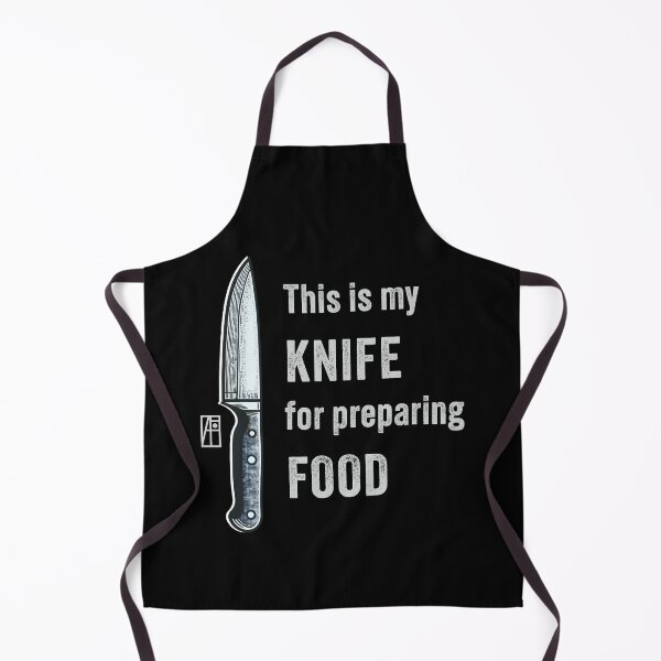 Item preview, This is my KNIFE for preparing FOOD - I love food - I love knife designed and sold by ArtProjectShop.