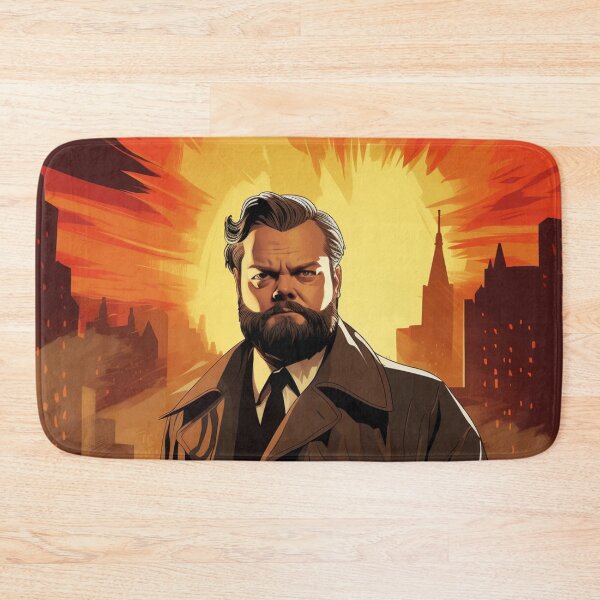 Item preview, Visions of Orson: A Cinematic Tapestry Inspired by Orson Welles Fanart designed and sold by BeerBot.