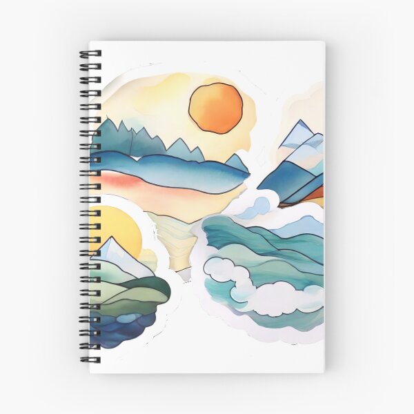 Item preview, Expressive Nature Abstracts: Ethereal Depictions of Sun and Water (260) designed and sold by WASjourney.