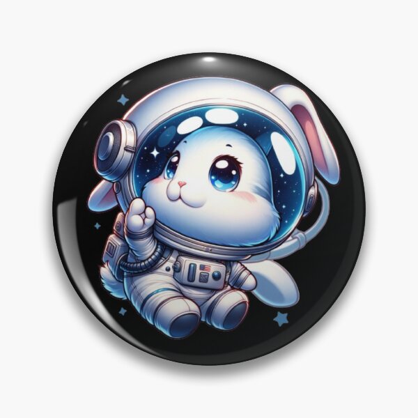 Item preview, Kawaii Astronaut Rabbit in Space designed and sold by lAnJefurtifeu.