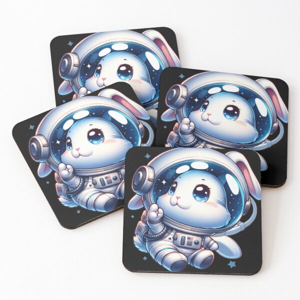 Item preview, Kawaii Astronaut Rabbit in Space designed and sold by lAnJefurtifeu.