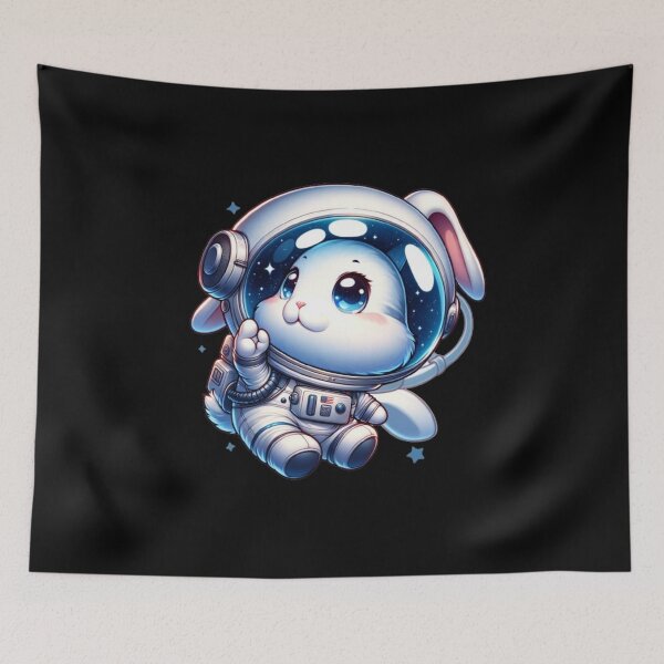 Item preview, Kawaii Astronaut Rabbit in Space designed and sold by lAnJefurtifeu.