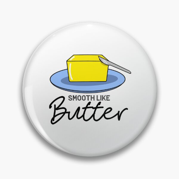 Item preview, Smooth Like Butter - Song Lyric Sticker  designed and sold by SlickCity.