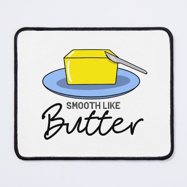 Item preview, Smooth Like Butter - Song Lyric Sticker designed and sold by SlickCity.