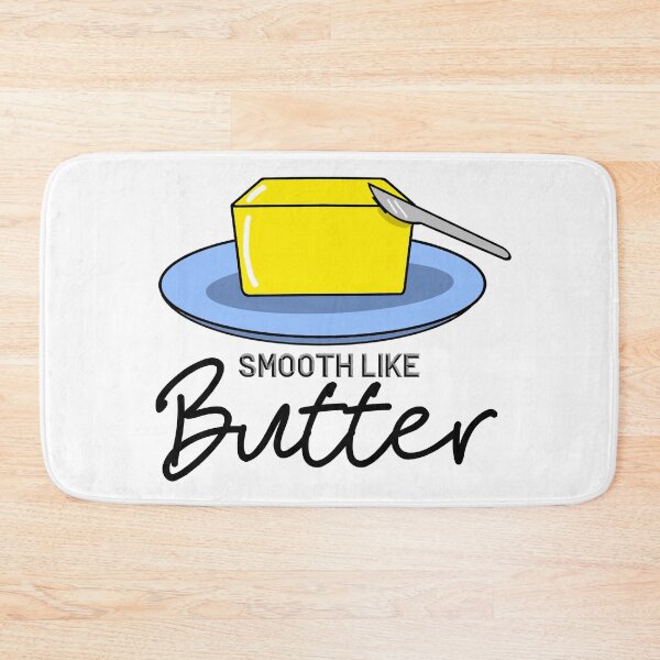 Item preview, Smooth Like Butter - Song Lyric Sticker  designed and sold by SlickCity.