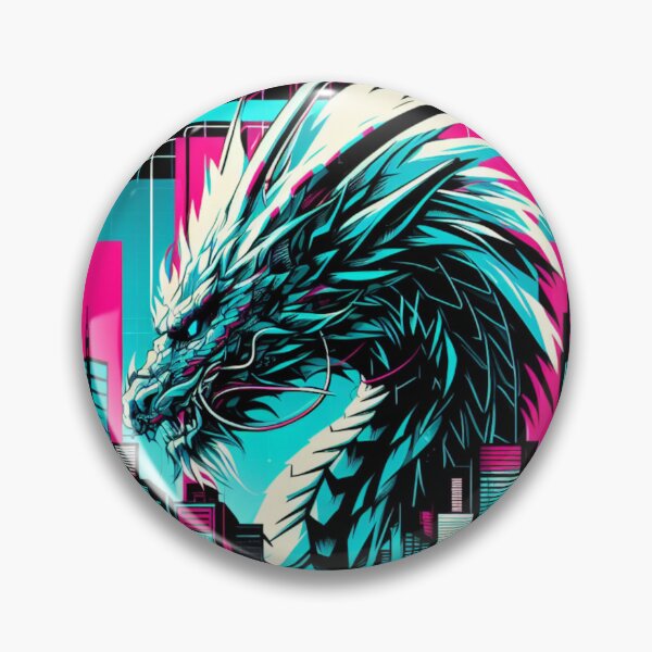 Artikelvorschau, Drache Bunte Porträts entworfen und verkauft von SimStyle009.