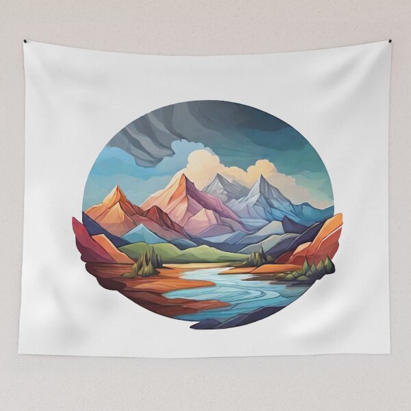 Item preview, Elevated Impressions: Abstract Landscapes Embracing Sky and Water (261) designed and sold by WASjourney.