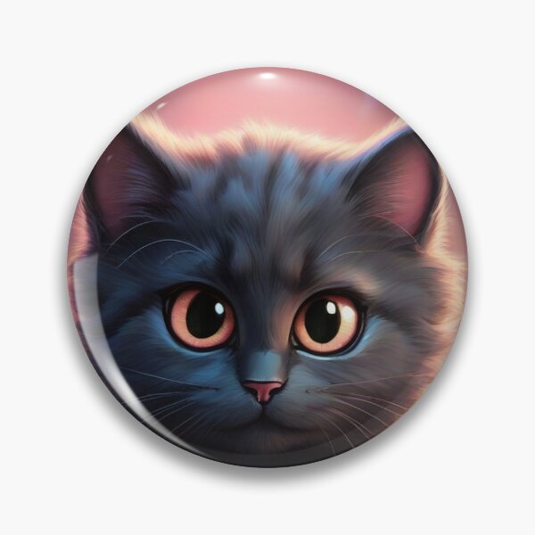 Item preview, gray cat designed and sold by baspettersen.