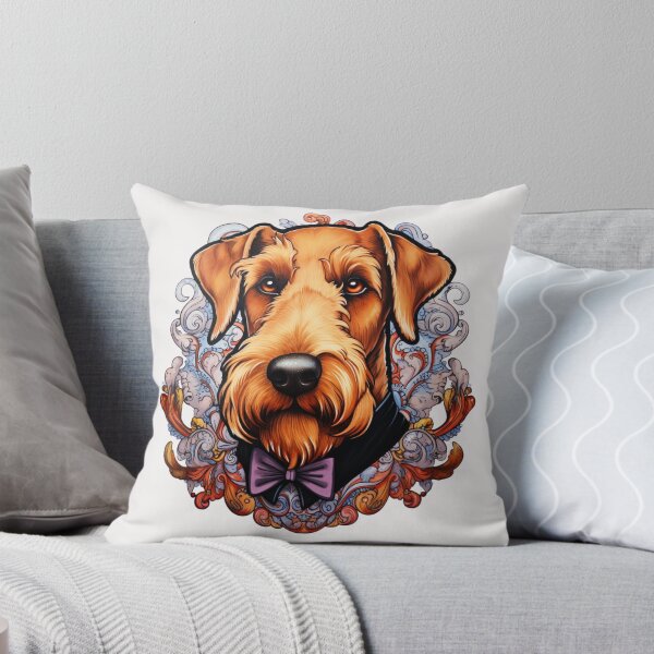 Item preview, Adorable Airedale terrier designed and sold by MendaciousMina.