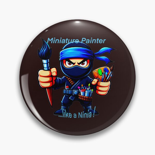 Item preview, Miniature Painter...like a Ninja! designed and sold by Albin1961.