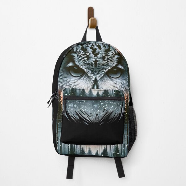 Item preview, Owls silhouette in the forest with sunset designed and sold by DesignMT.