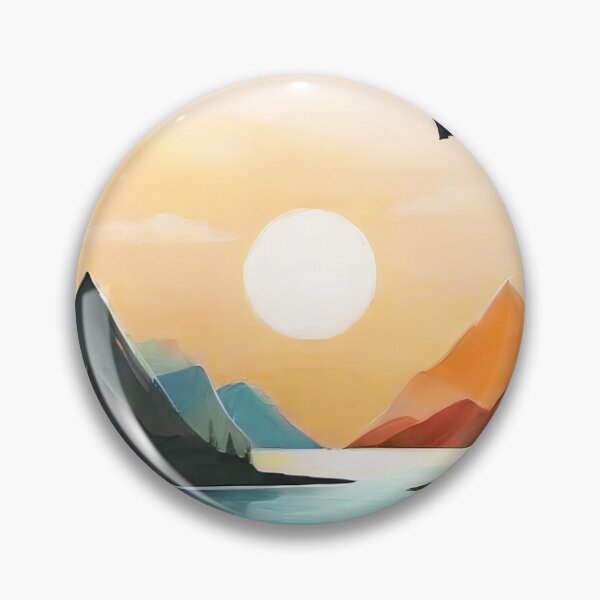 Item preview, Abstracted Horizons: Artistic Views of Sun, Clouds, and Lakes (262) designed and sold by WASjourney.