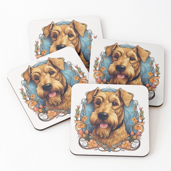 Artikelvorschau, Adorable Airedale terrier entworfen und verkauft von MendaciousMina.