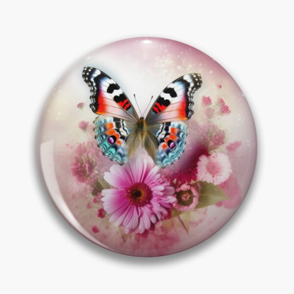 Item preview, VALENTINES  |  Butterfly & Flower designed and sold by RedHandedOD.