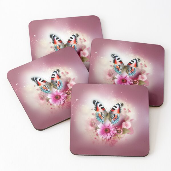 Item preview, VALENTINES  |  Butterfly & Flower designed and sold by RedHandedOD.